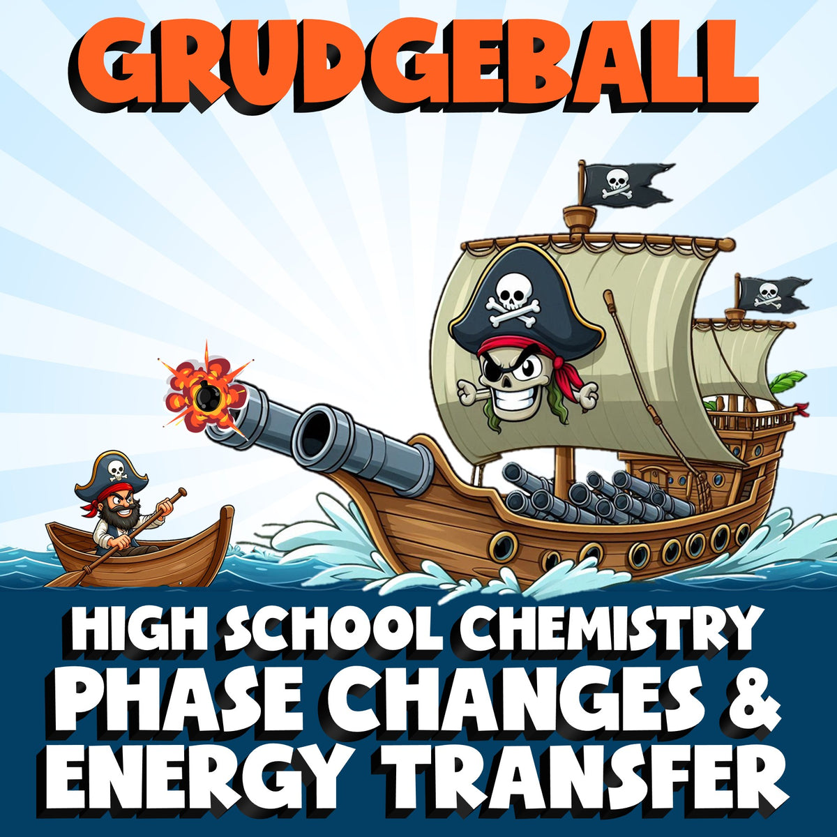 Phase Changes & Energy Transfer GRUDGEBALL Science Game - No Prep Chemistry