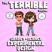Experimental Design THE TERRIBLE GAME - No Prep Grade 9 Science Review Activity