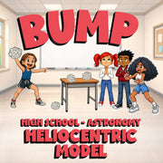 Heliocentric Model BUMP Science Game - No Prep Astronomy Review Activity