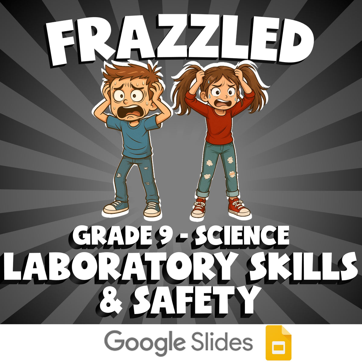 Laboratory Skills & Safety FRAZZLED Science Game - No Prep Grade 9 Review