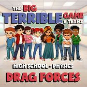 Drag Forces BIG TERRIBLE GAME - No Prep Physics Science Review Activity