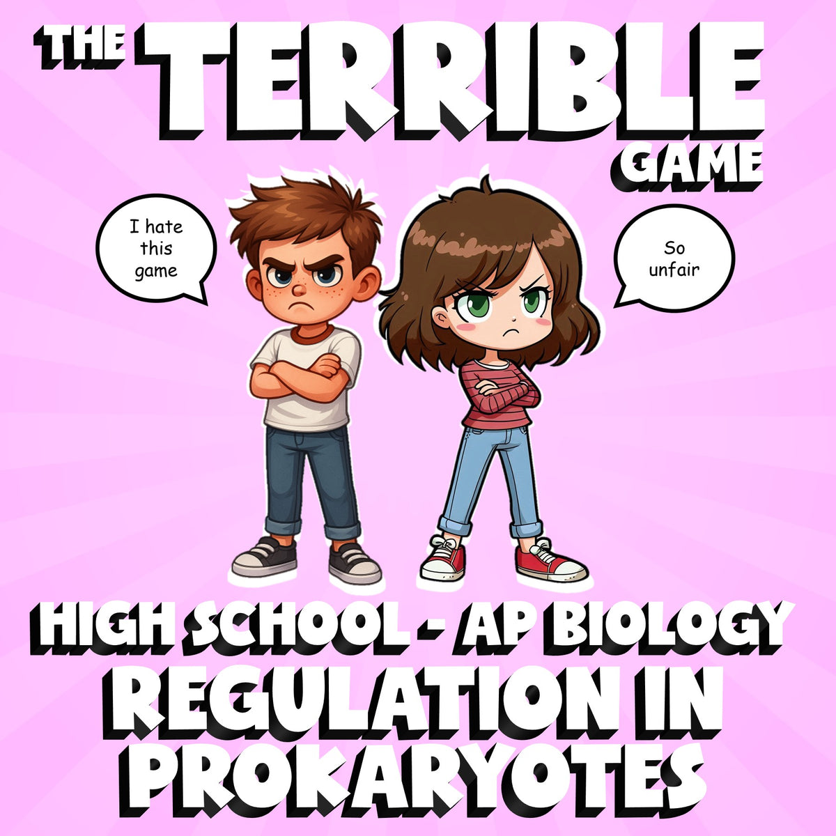 Regulation in Prokaryotes THE TERRIBLE GAME - No Prep AP Biology Science Review