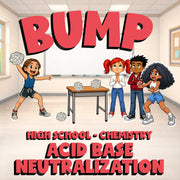 Acid Base Neutralization BUMP Science Game - No Prep Chemistry Review Activity