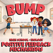 Positive Feedback Mechanisms BUMP Science Game - No Prep Biology Review Activity