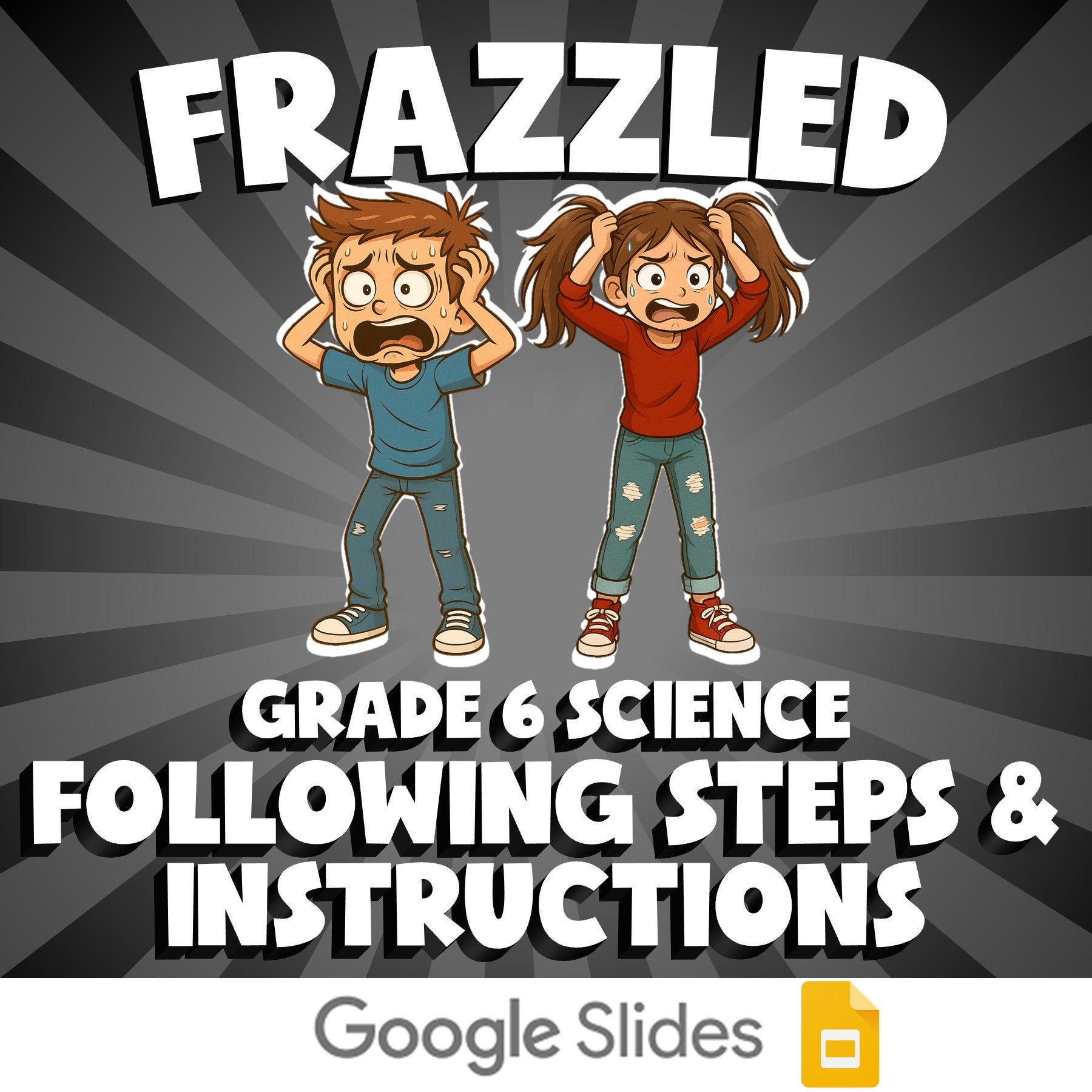 Following Steps & Instructions FRAZZLED Science Game - No Prep Grade 6 Review