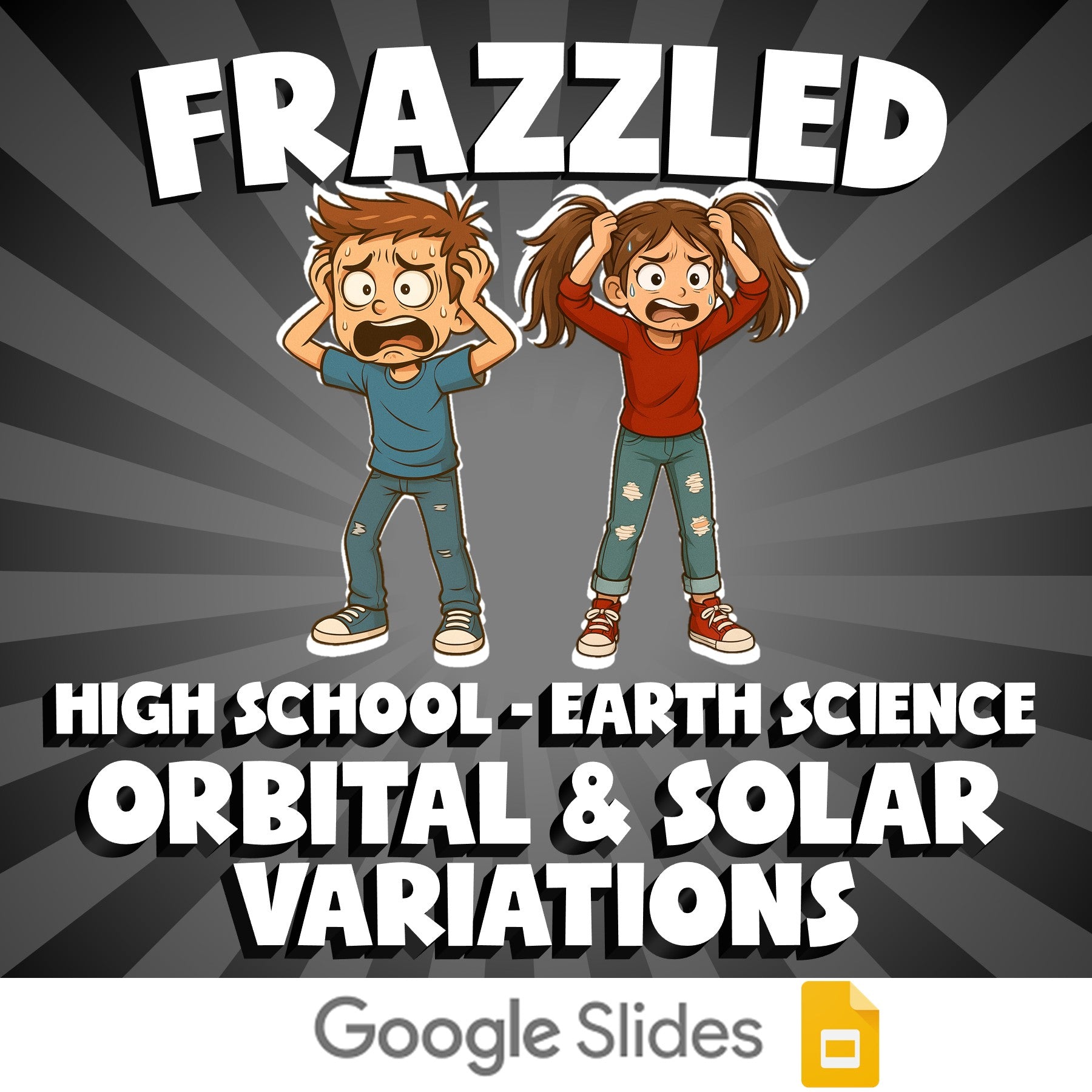 Orbital & Solar Variations FRAZZLED Game - No Prep Earth Science Review Activity