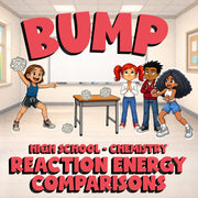 Reaction Energy Comparisons BUMP Science Game - No Prep Chemistry Review