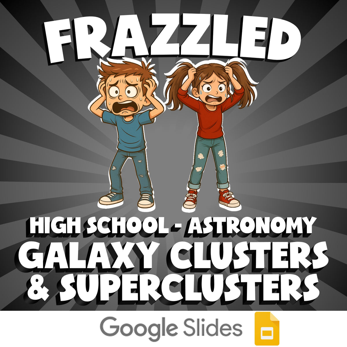 Galaxy Clusters & Superclusters FRAZZLED Science Game - No Prep Astronomy Review