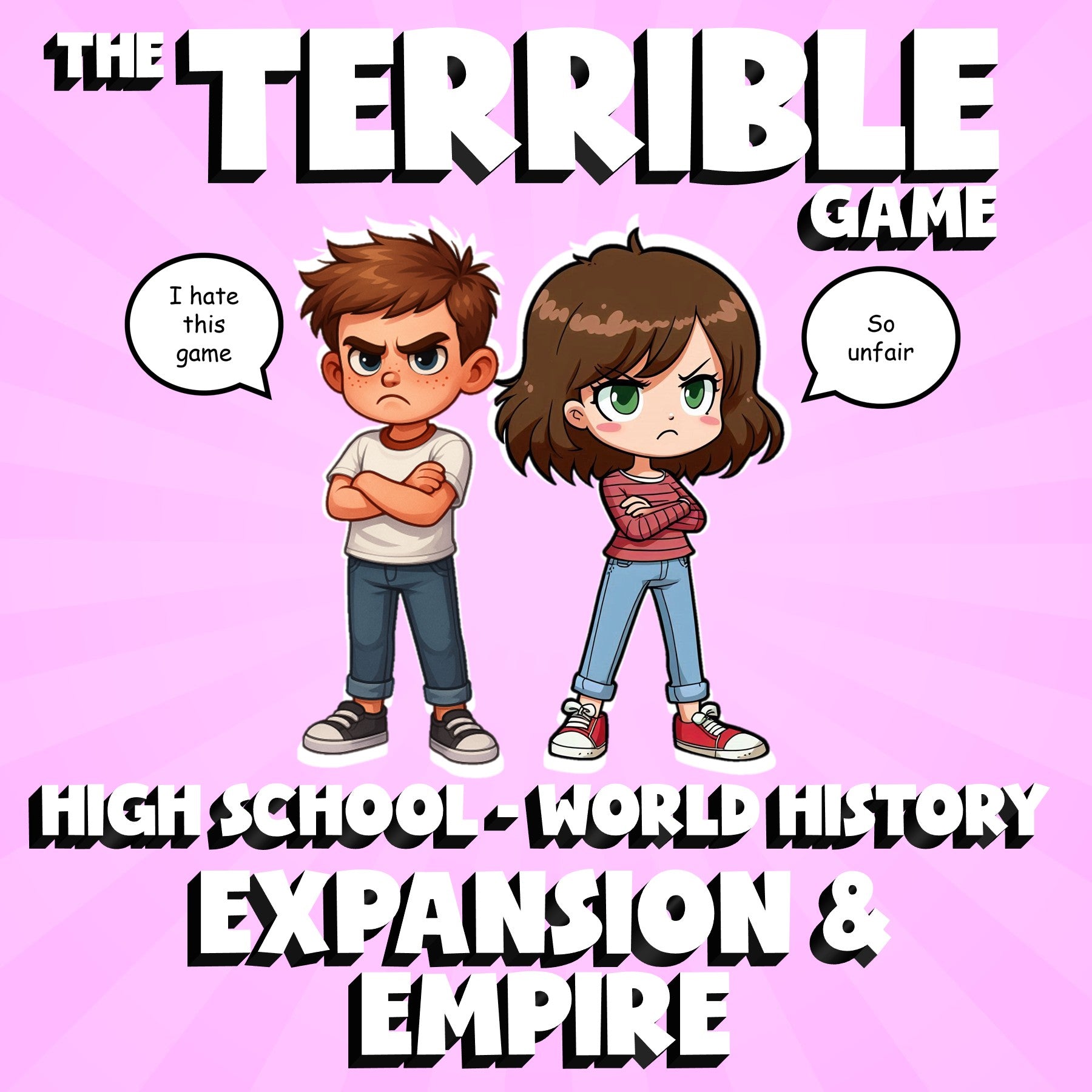 Expansion & Empire THE TERRIBLE GAME - No Prep World History Review Activity
