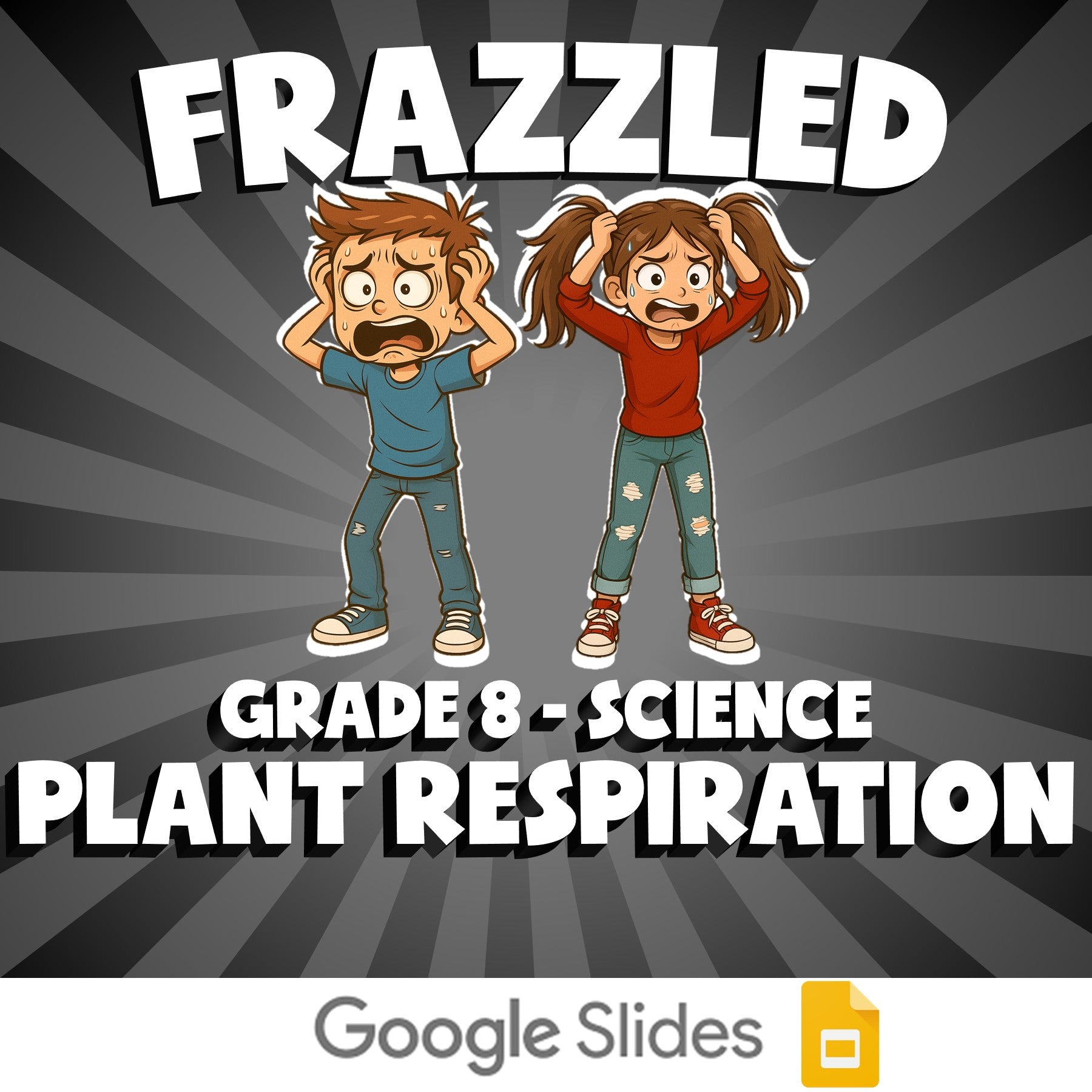 Plant Respiration FRAZZLED Science Game - No Prep Grade 8 Review Activity