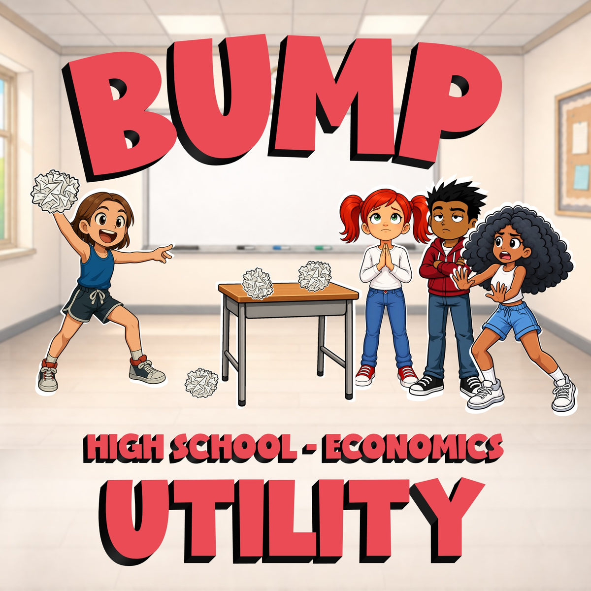 Utility BUMP Economics Game - No Prep Review Activity