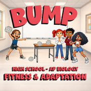 Fitness & Adaptation BUMP Science Game - No Prep AP Biology Review Activity