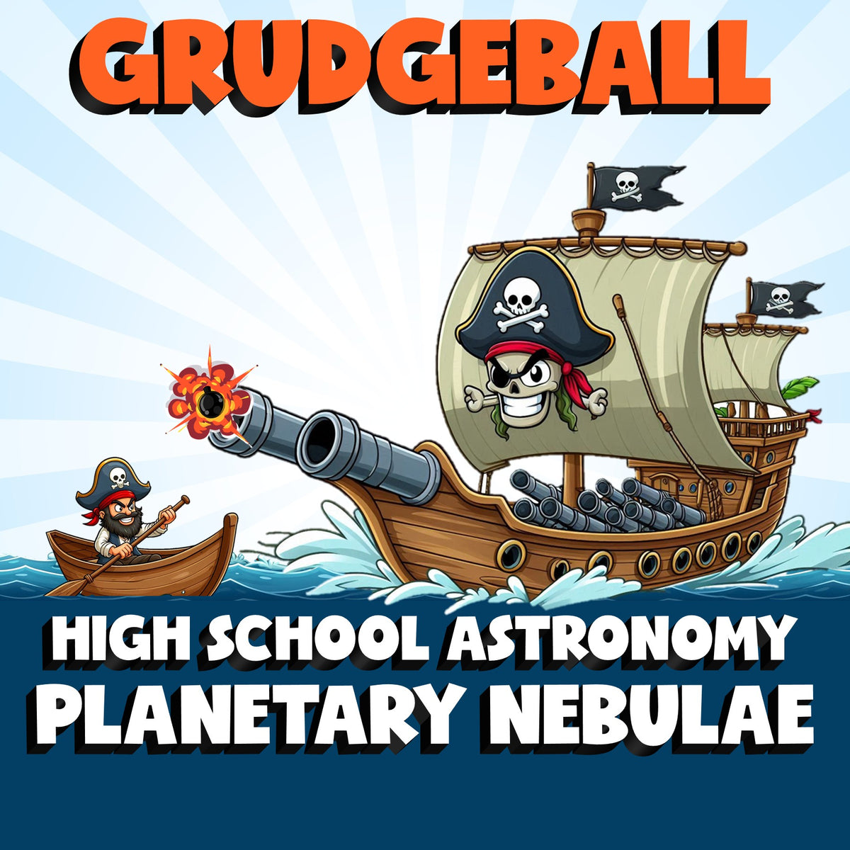 Planetary Nebulae GRUDGEBALL Science Game - No Prep Astronomy Review Activity
