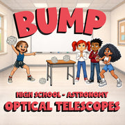 Optical Telescopes BUMP Science Game - No Prep Astronomy Review Activity