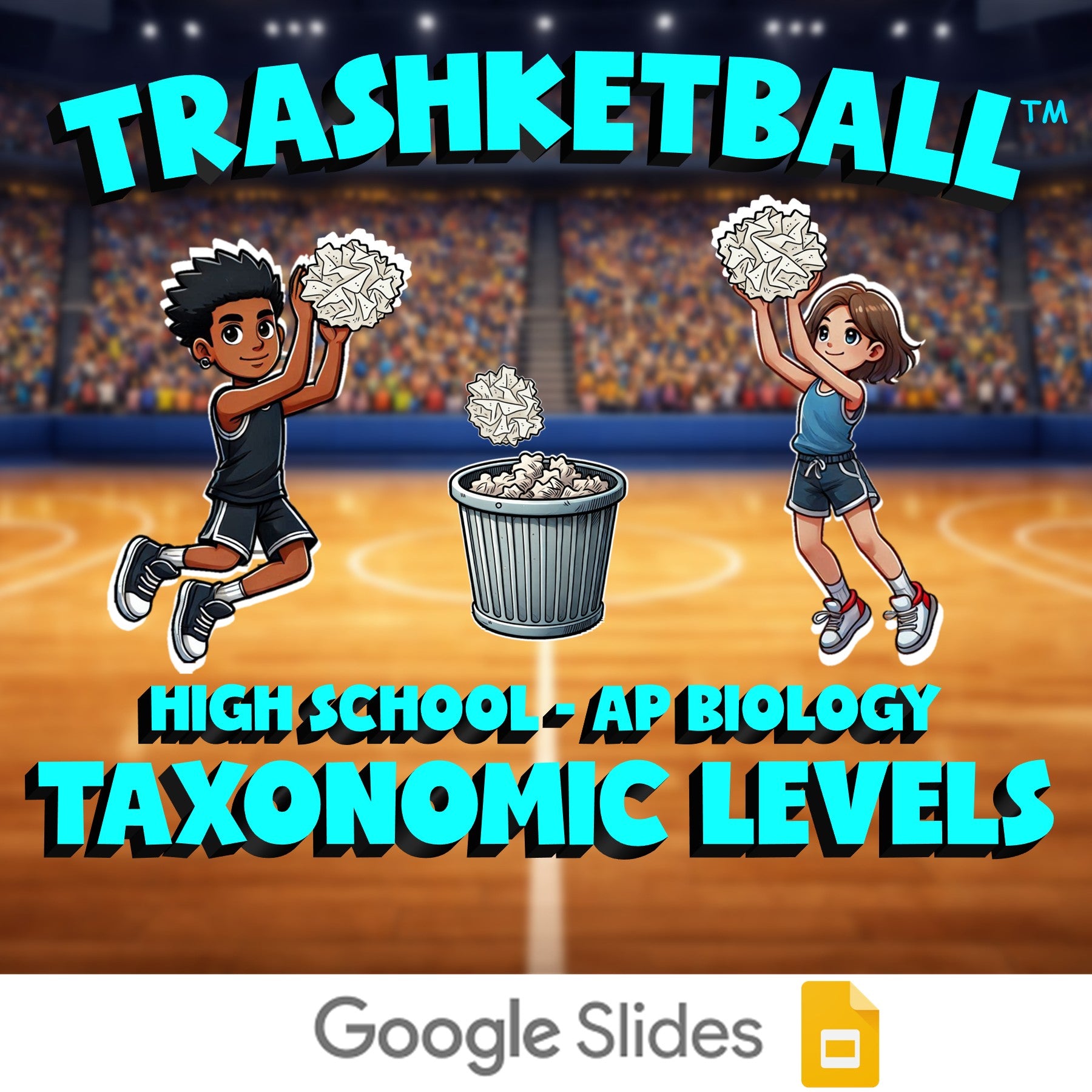 Taxonomic Levels TRASHKETBALL Science Game - No Prep AP Biology Review Activity