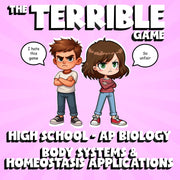 Body Systems & Homeostasis Applications THE TERRIBLE GAME - AP Biology Review
