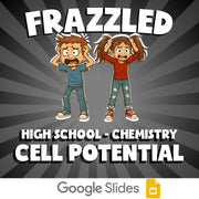 Cell Potential FRAZZLED Science Game - No Prep Chemistry Review Activity