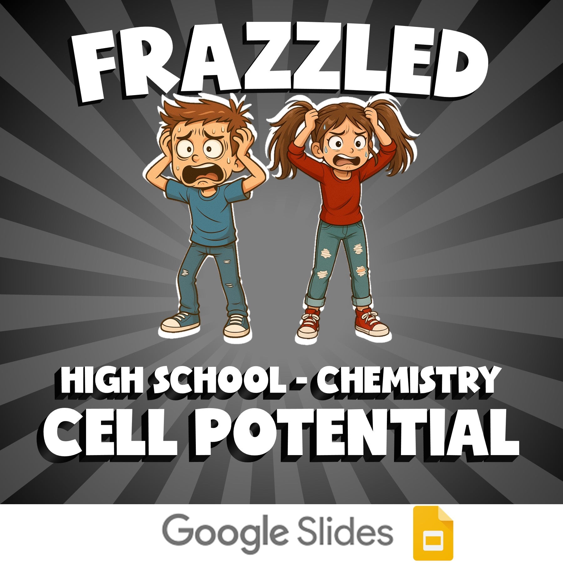 Cell Potential FRAZZLED Science Game - No Prep Chemistry Review Activity