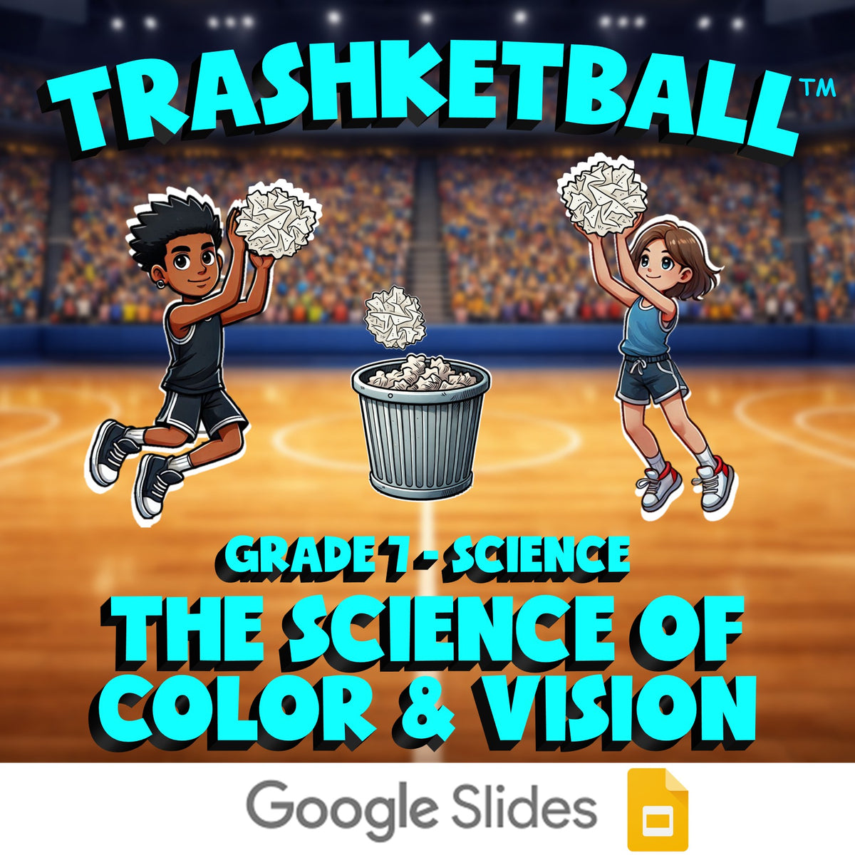 The Science of Color & Vision TRASHKETBALL Science Game - No Prep Grade 7 Review