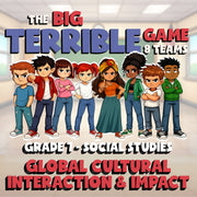Global Cultural Interaction & Impact BIG TERRIBLE GAME - Grade 7 Socials Review