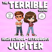 Jupiter THE TERRIBLE GAME - No Prep Astronomy Science Review Activity