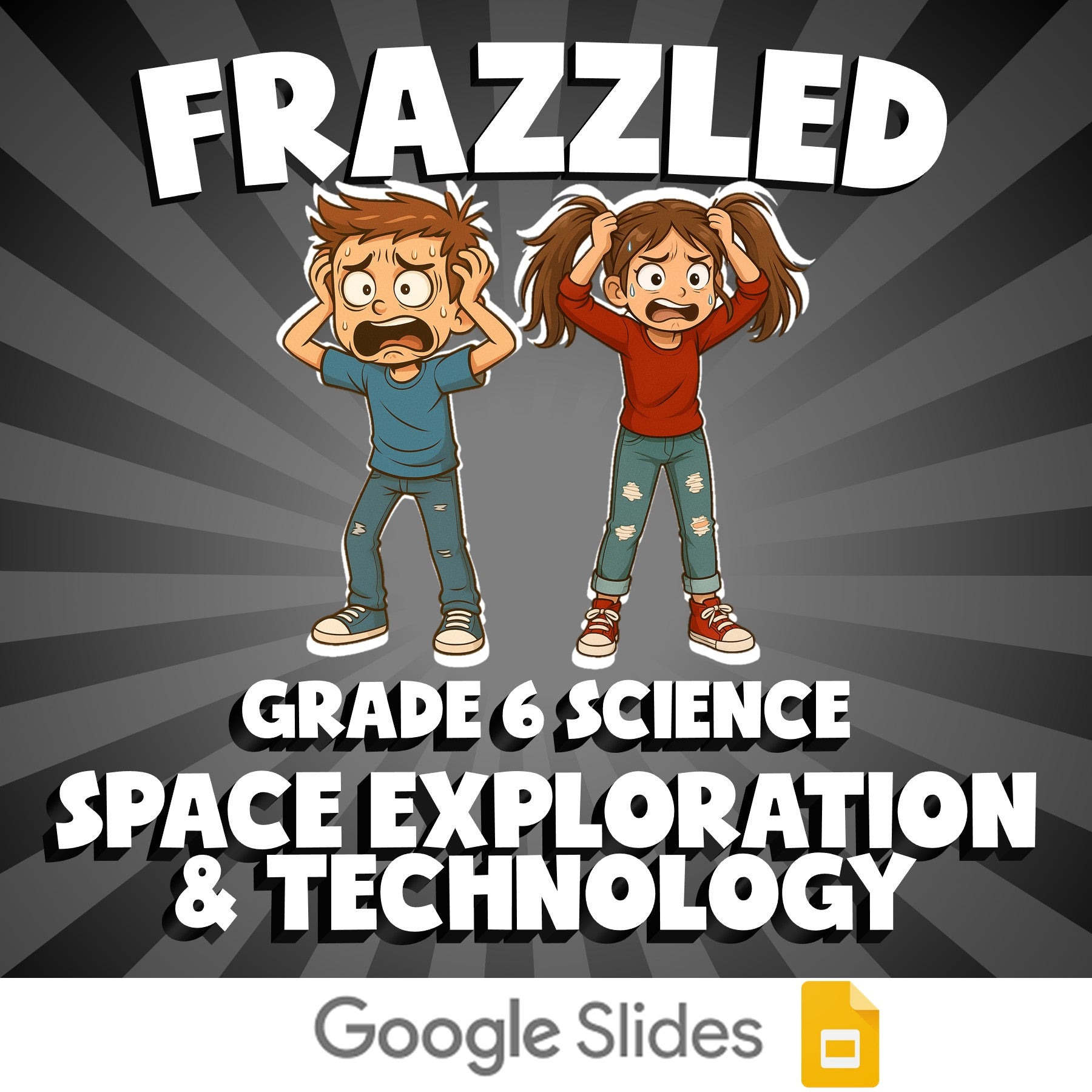 Space Exploration & Technology FRAZZLED Science Game - No Prep Grade 6 Review