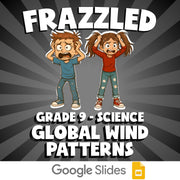 Global Wind Patterns FRAZZLED Science Game - No Prep Grade 9 Review Activity
