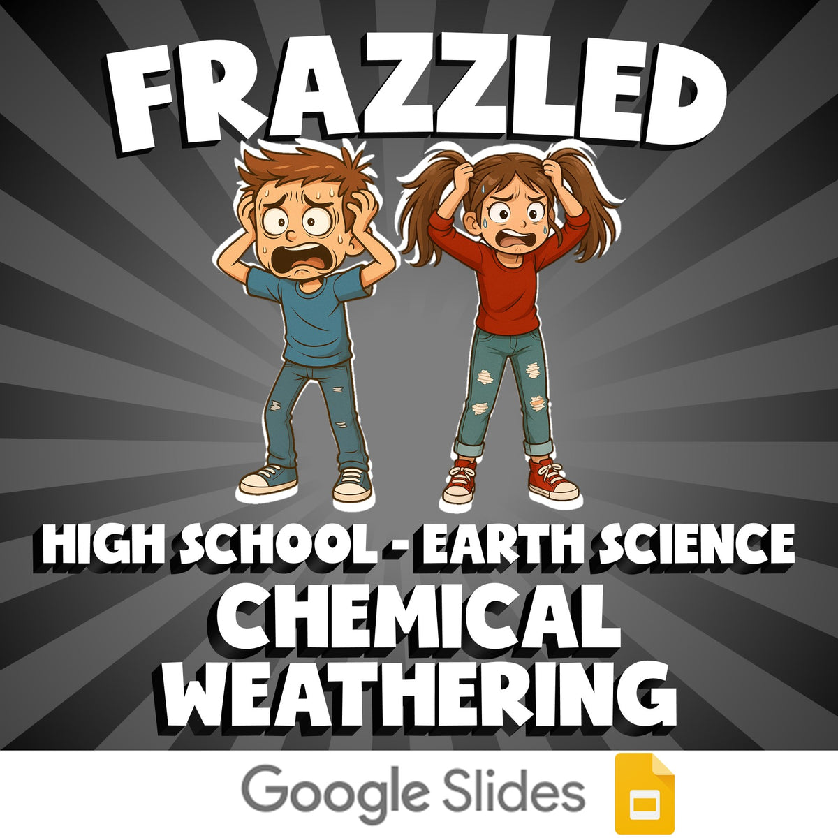 Chemical Weathering FRAZZLED Game - No Prep Earth Science Review Activity