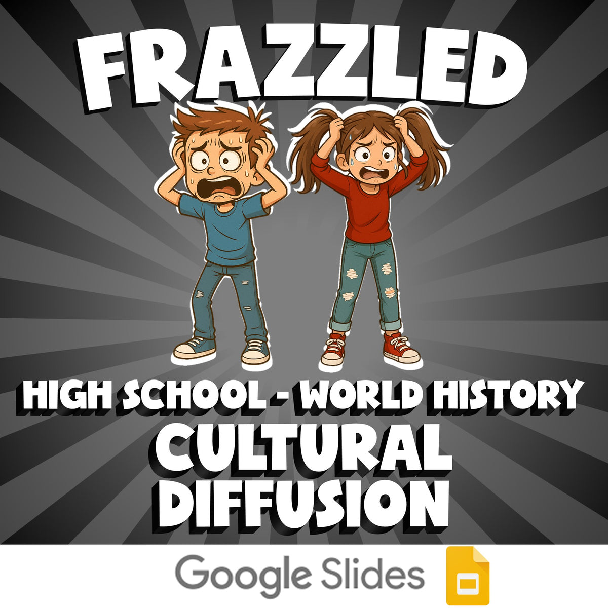 Cultural Diffusion FRAZZLED Game - No Prep World History Review Activity