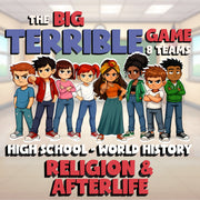 Religion & Afterlife BIG TERRIBLE GAME - No Prep World History Review Activity