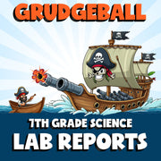 Lab Reports GRUDGEBALL Science Game - No Prep Grade 7 Review Activity