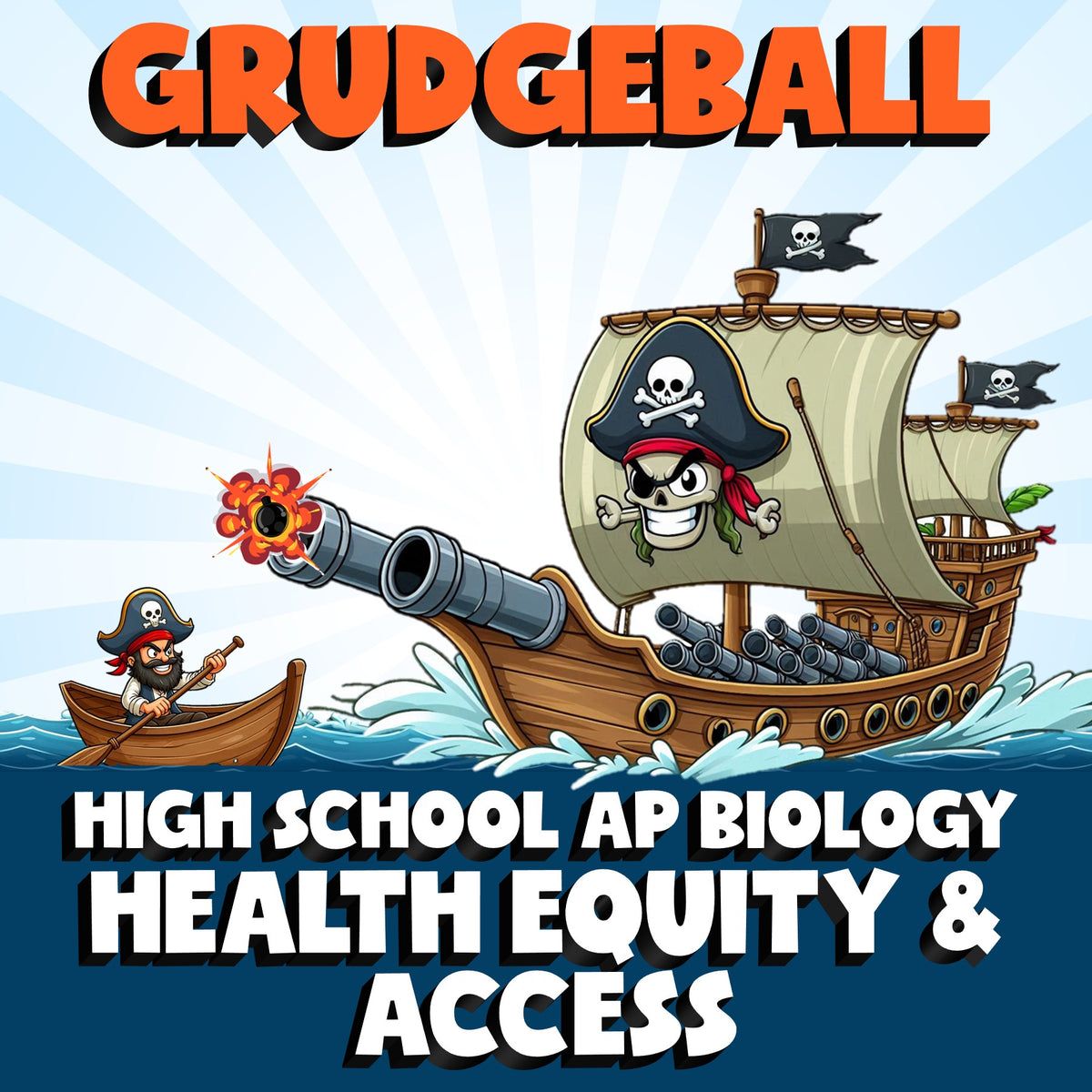 Health Equity & Access GRUDGEBALL Science Game - No Prep AP Biology Review