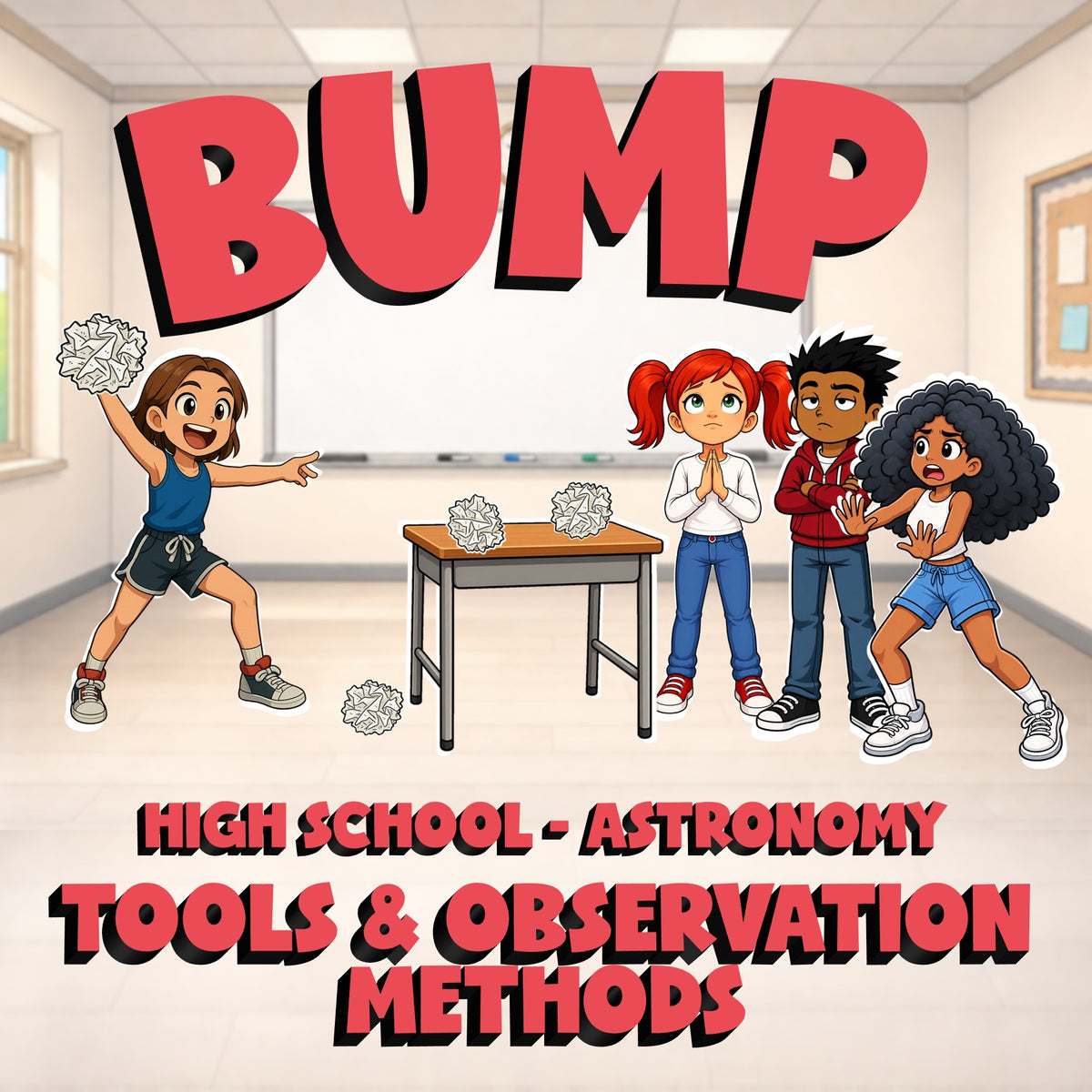 Tools & Observation Methods BUMP Science Game - No Prep Astronomy Review