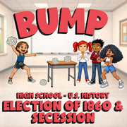 Election of 1860 & Secession BUMP U.S. History Game - No Prep Review Activity
