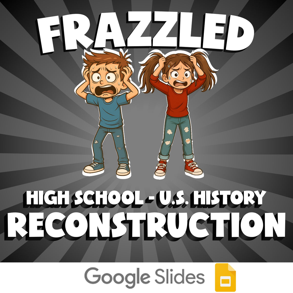 Reconstruction FRAZZLED U.S. History Game - No Prep Review Activity