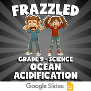 Ocean Acidification FRAZZLED Science Game - No Prep Grade 9 Review Activity