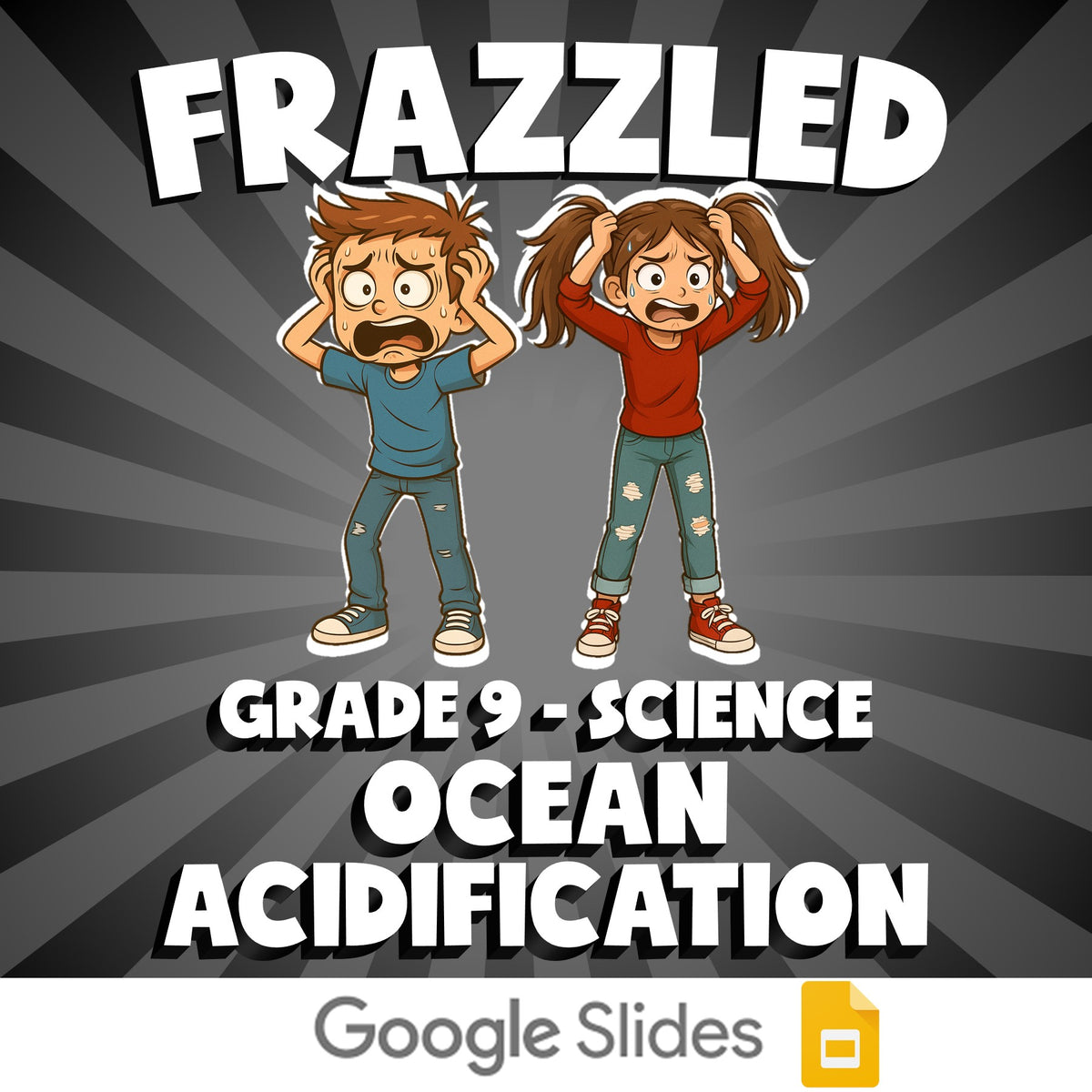 Ocean Acidification FRAZZLED Science Game - No Prep Grade 9 Review Activity