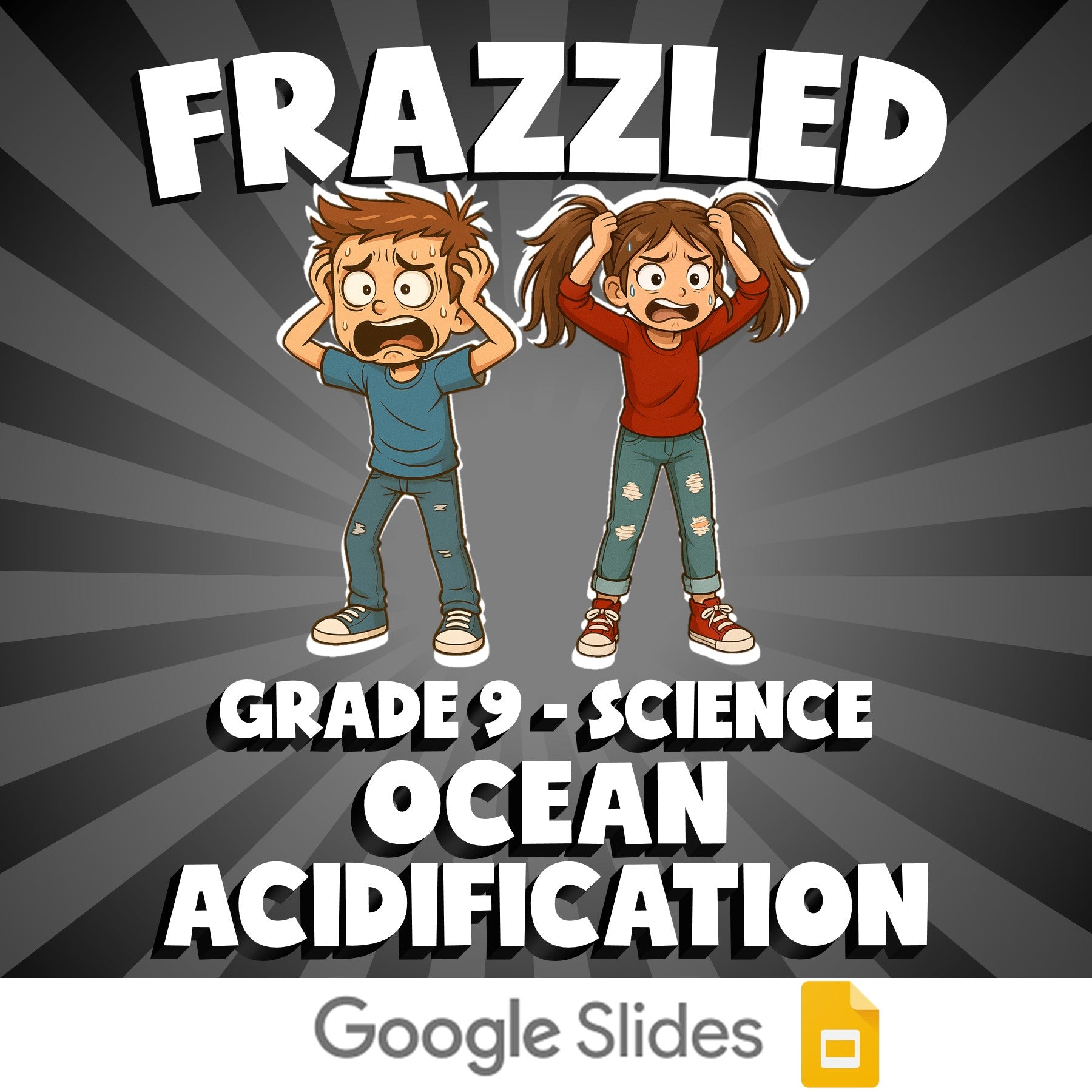 Ocean Acidification FRAZZLED Science Game - No Prep Grade 9 Review Activity