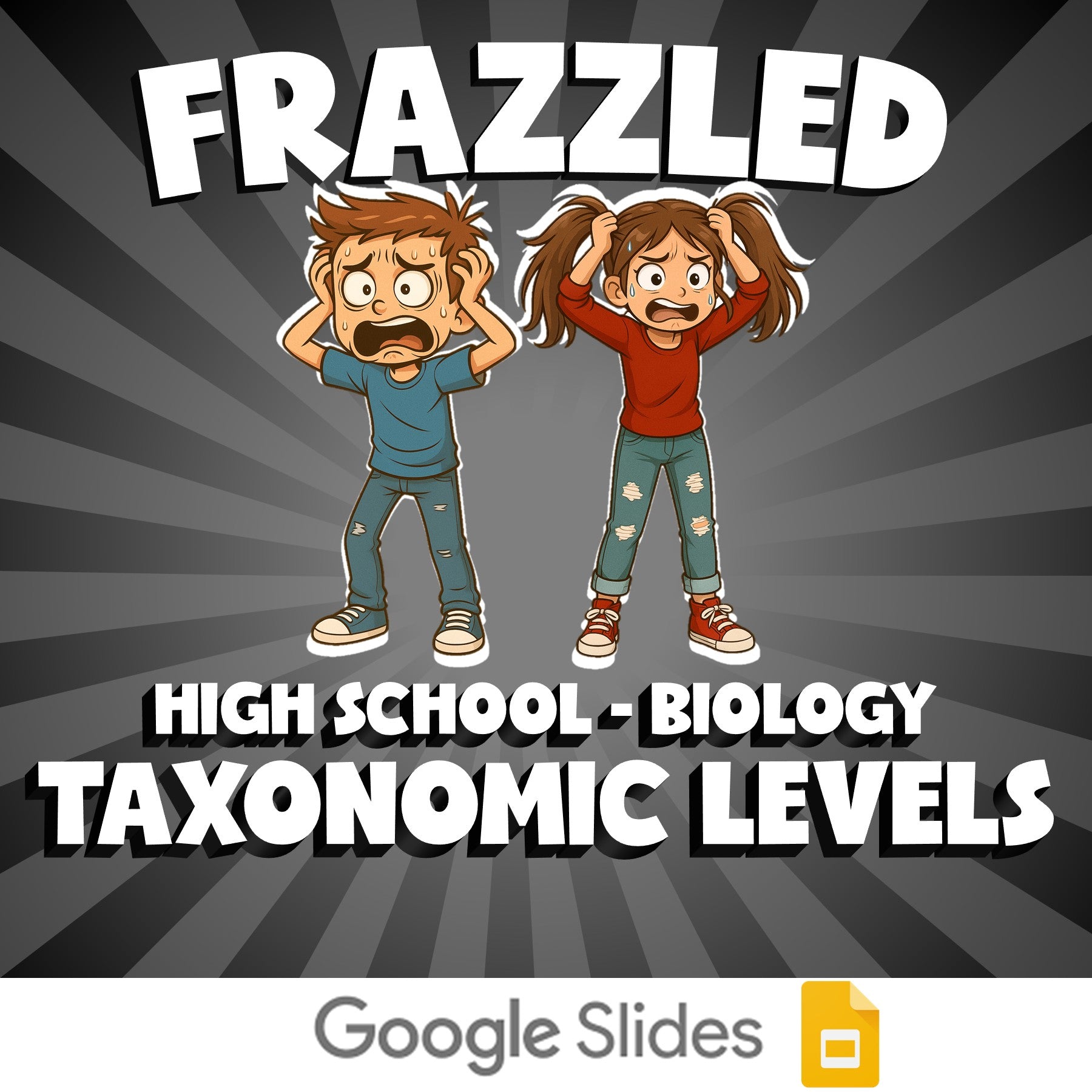 Taxonomic Levels FRAZZLED Science Game - No Prep Biology Review Activity