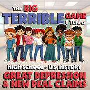 Great Depression & New Deal Claims BIG TERRIBLE GAME - U.S. History Review