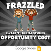 Opportunity Cost FRAZZLED Socials Game - No Prep Grade 4 Review Activity
