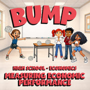 Measuring Economic Performance BUMP Economics Game - No Prep Review Activity