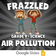 Air Pollution FRAZZLED Science Game - No Prep Grade 9 Review Activity