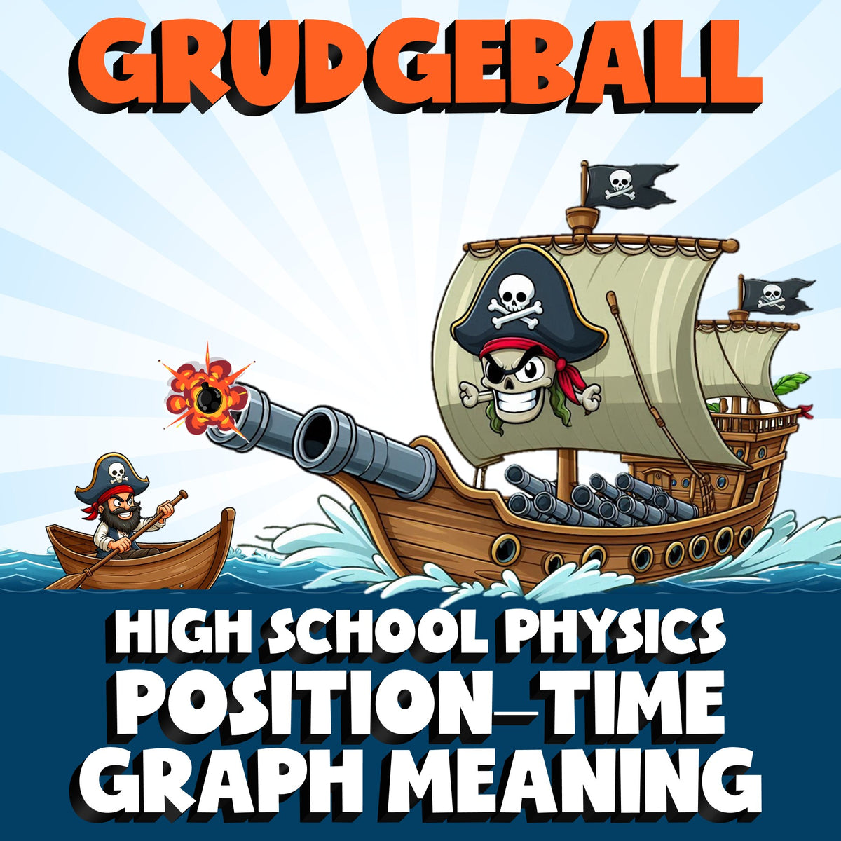 Position–Time Graph Meaning GRUDGEBALL Science Game - No Prep Physics Review