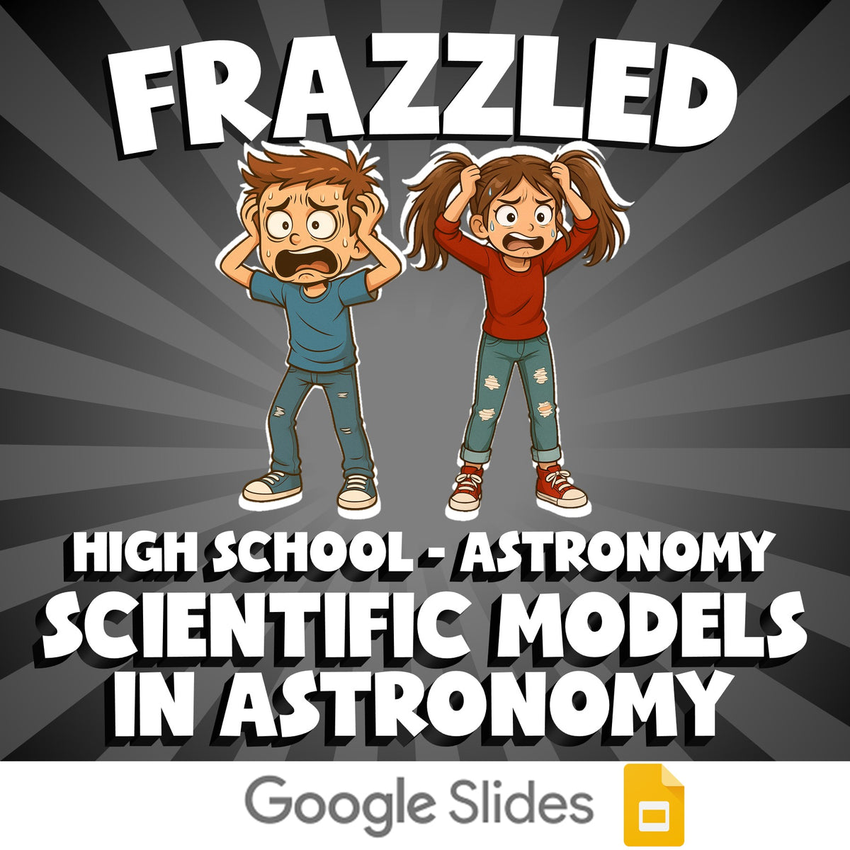 Scientific Models in Astronomy FRAZZLED Science Game - No Prep Astronomy Review