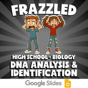 DNA Analysis & Identification FRAZZLED Science Game - No Prep Biology Review