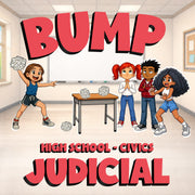 Judicial BUMP Civics Game - No Prep Review Activity