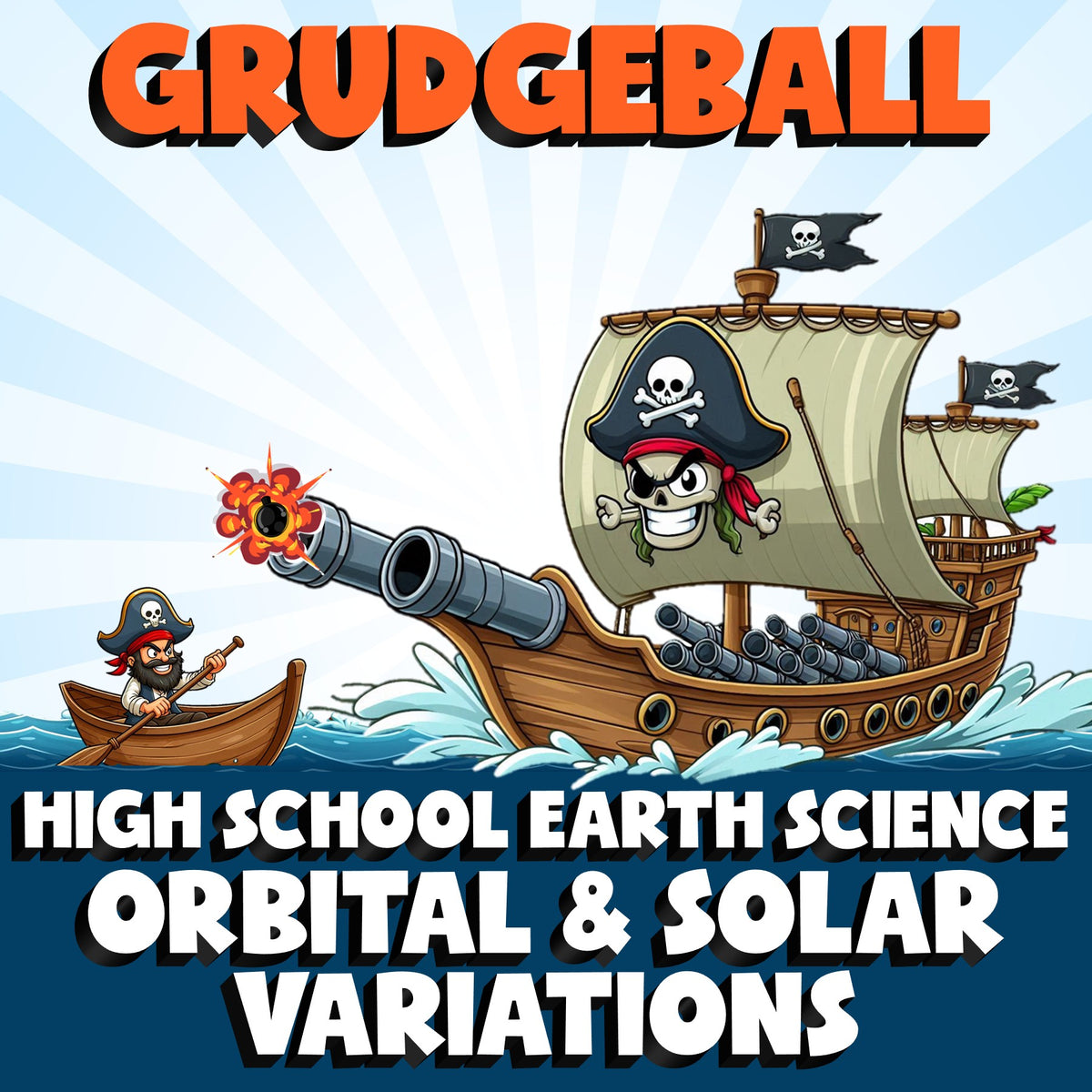Orbital & Solar Variations GRUDGEBALL Game - No Prep Earth Science Review