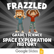 Space Exploration History FRAZZLED Science Game - No Prep Grade 7 Review
