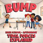 Tidal Forces Explained BUMP Science Game - No Prep Astronomy Review Activity
